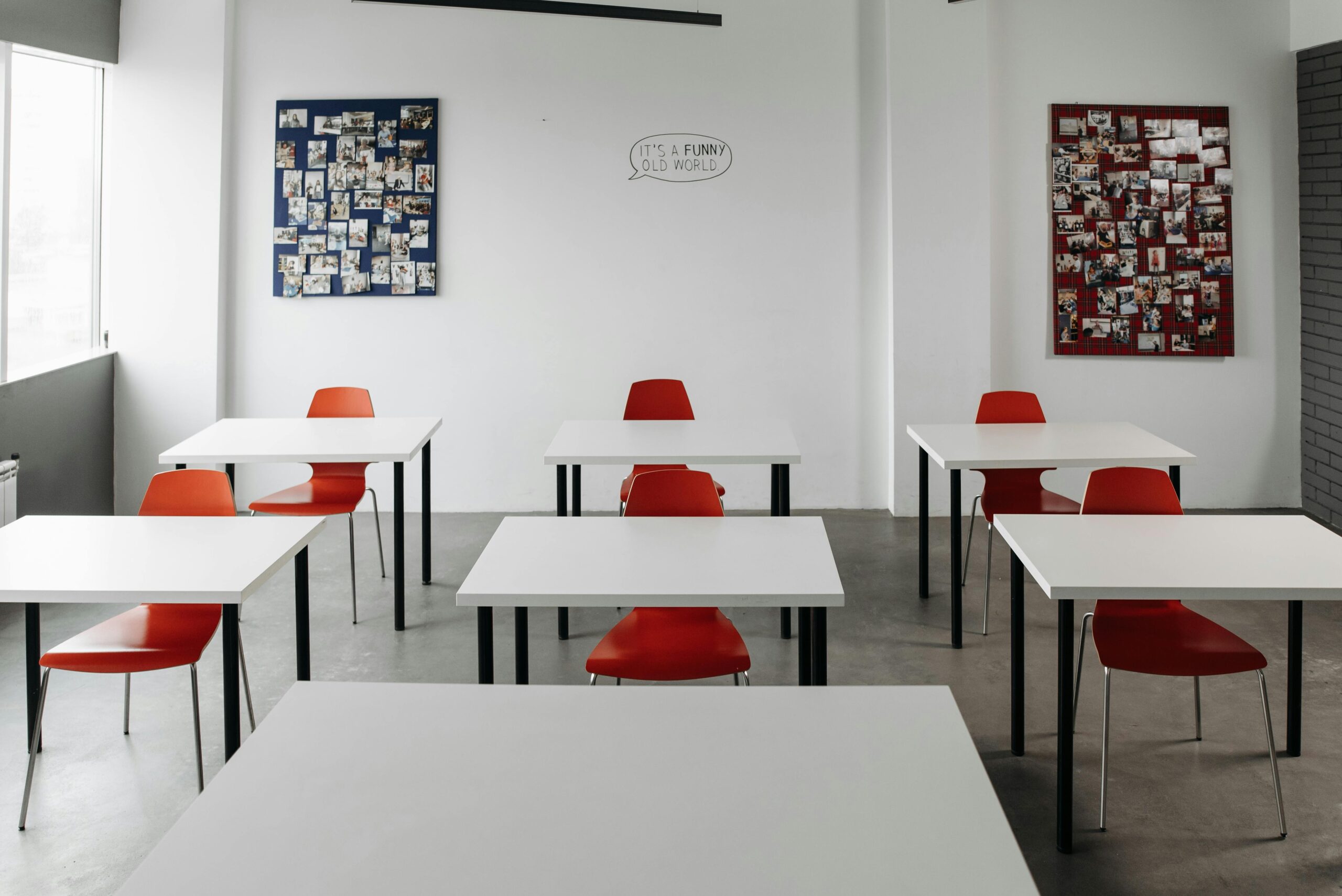 A photo collage featuring eco-friendly smart furniture pieces like sofas and desks