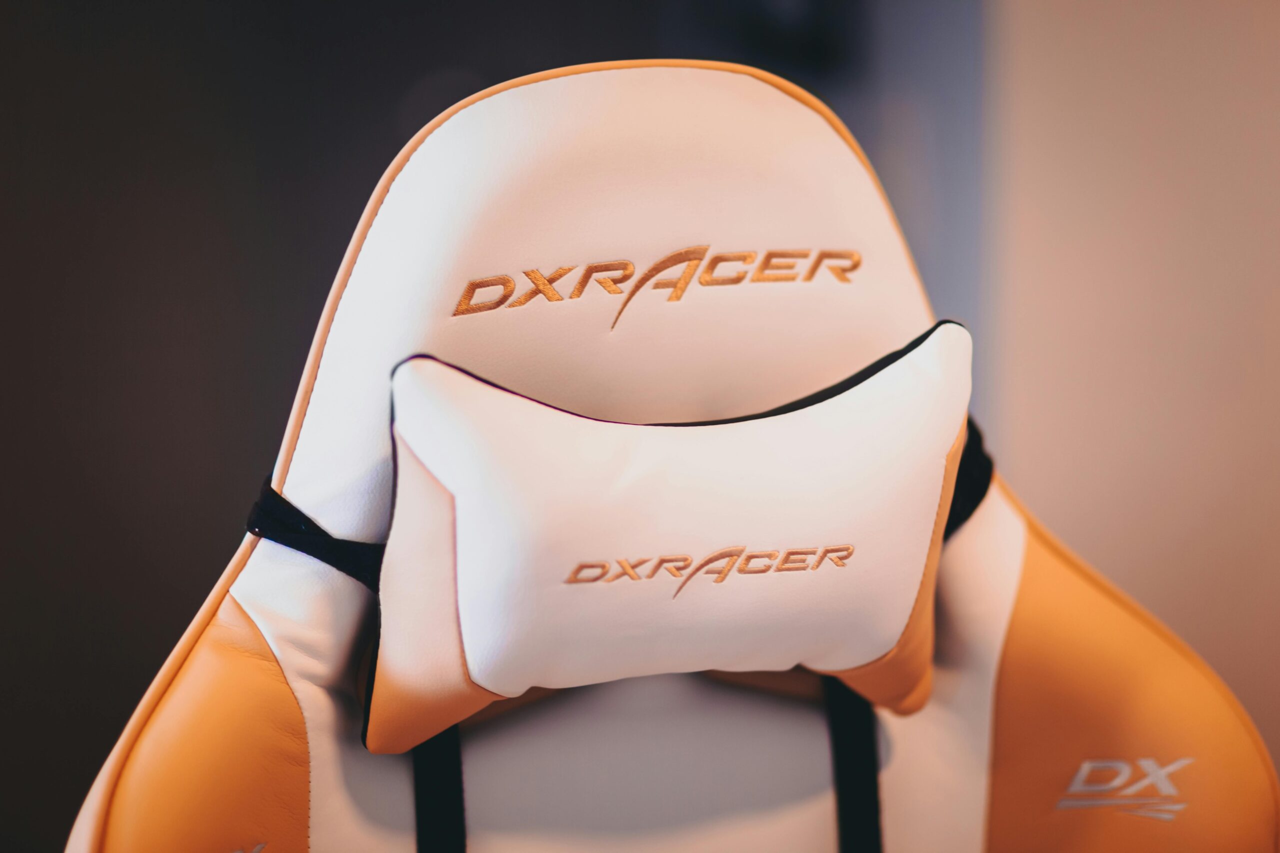 An ergonomic office chair equipped with motion sensors and adjustable lumbar support.