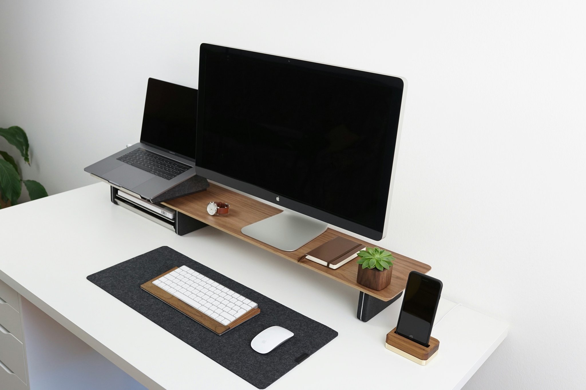 Sarah's smart living room features a compact smart couch paired with ambient lighting and wireless charging surfaces.
