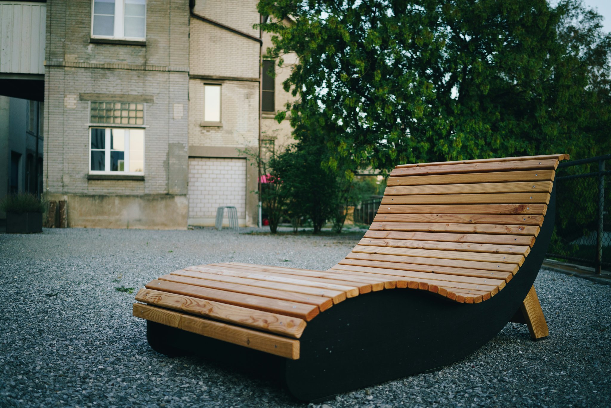 Side-by-side comparison showing traditional furniture versus eco-innovative furniture designs